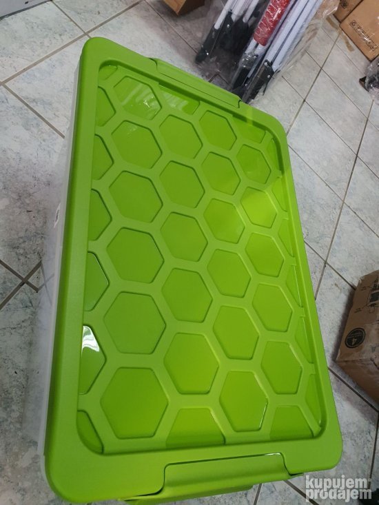 Set 2 plasticne kutije za odlaganje stvari  Rotho44L