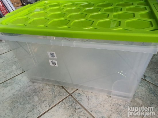 Set 2 plasticne kutije za odlaganje stvari  Rotho44L