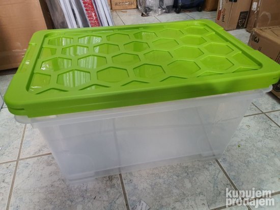 Set 2 plasticne kutije za odlaganje stvari  Rotho44L