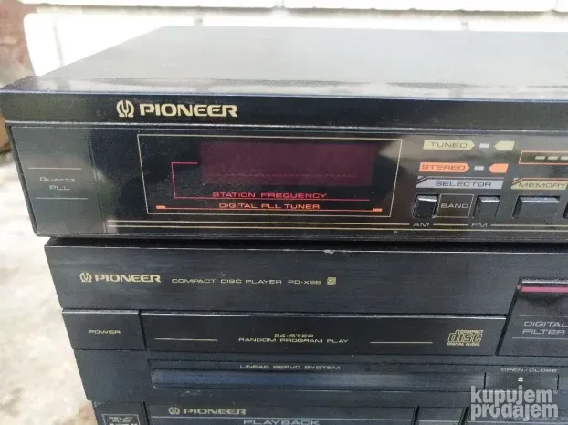 PIONEER DC-X55Z Deck Amplifier & PD-X66 CD  & F-X55Z Tyuner