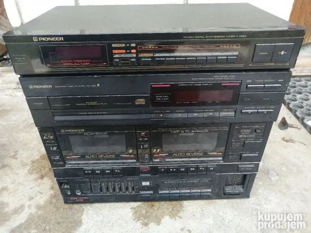 PIONEER DC-X55Z Deck Amplifier & PD-X66 CD  & F-X55Z Tyuner