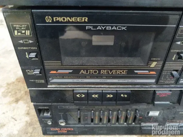 PIONEER DC-X55Z Deck Amplifier & PD-X66 CD  & F-X55Z Tyuner