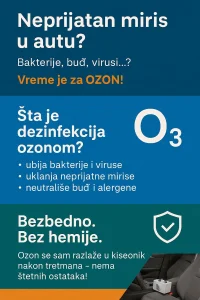 Dezinfekcija Auto Klime Ozonom(Ozoniranje)