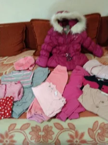 Bebi garderoba za devojčicu do 1 god jakna i ostalo