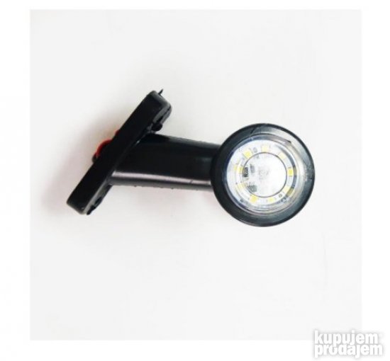 Gabarit LED dvostrani kosi 7.5cm trči svetlo
