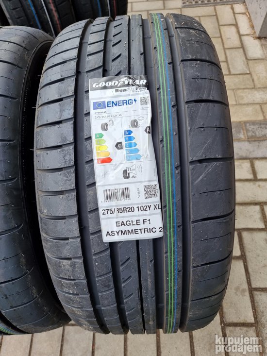 nove letnje gume 275/35 r 20 i 245/40 r 20 run flat goodyear