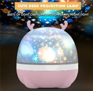 MAGIČNA dečija lampa/projektor Novo