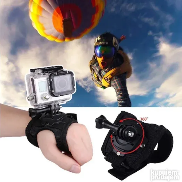 Držač kamere za ruku (rotacija 360 stepeni)