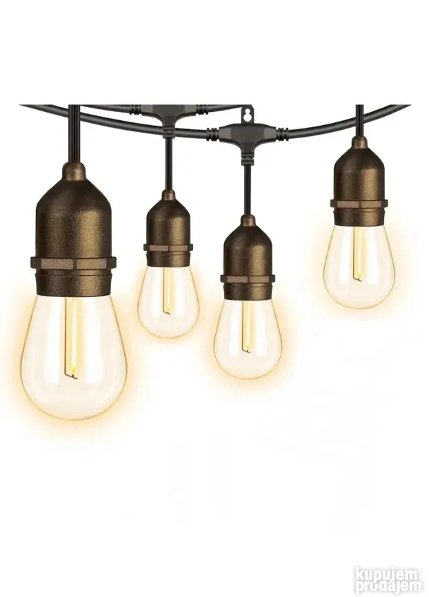 VISECA RASVETA za dvorista i terase 20m - KupujemProdajem