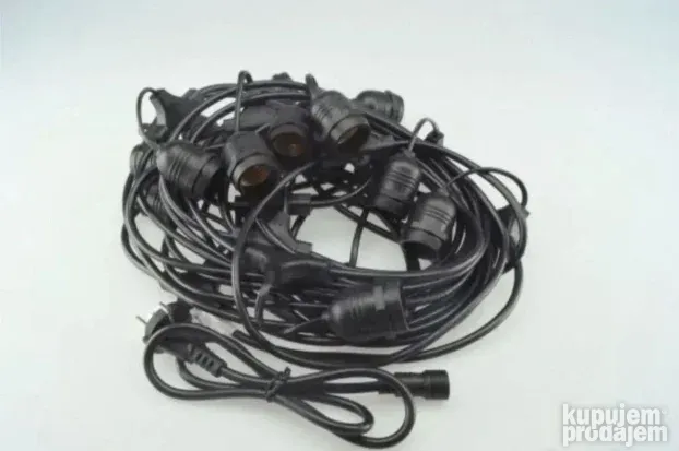 VISECA RASVETA za dvorista i terase 20m - KupujemProdajem