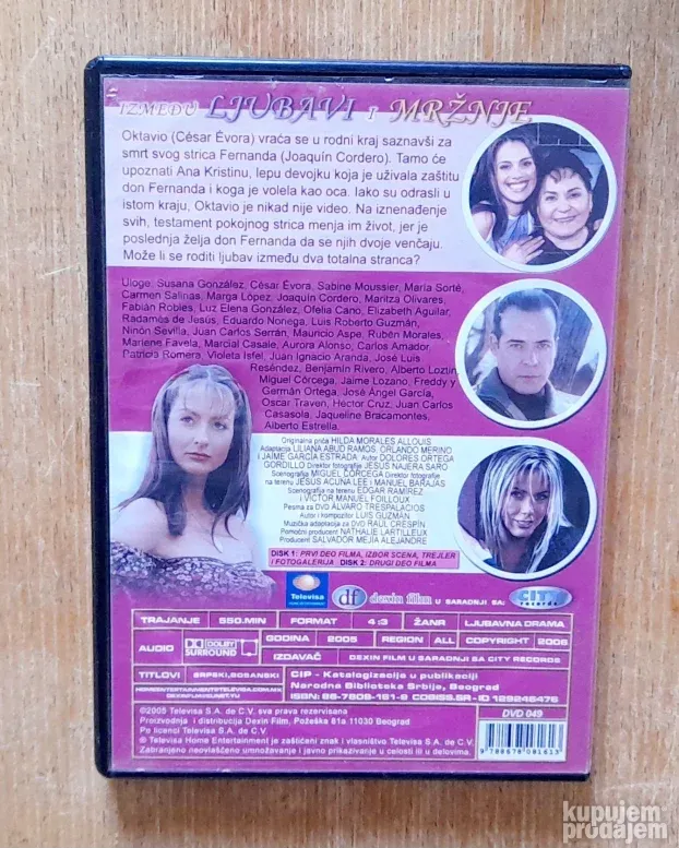 Između Ljubavi I Mržnje  - 2DVD