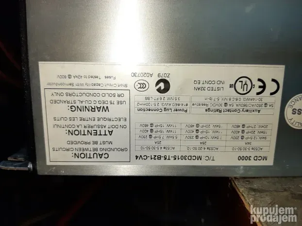 Soft starteri 15 kw