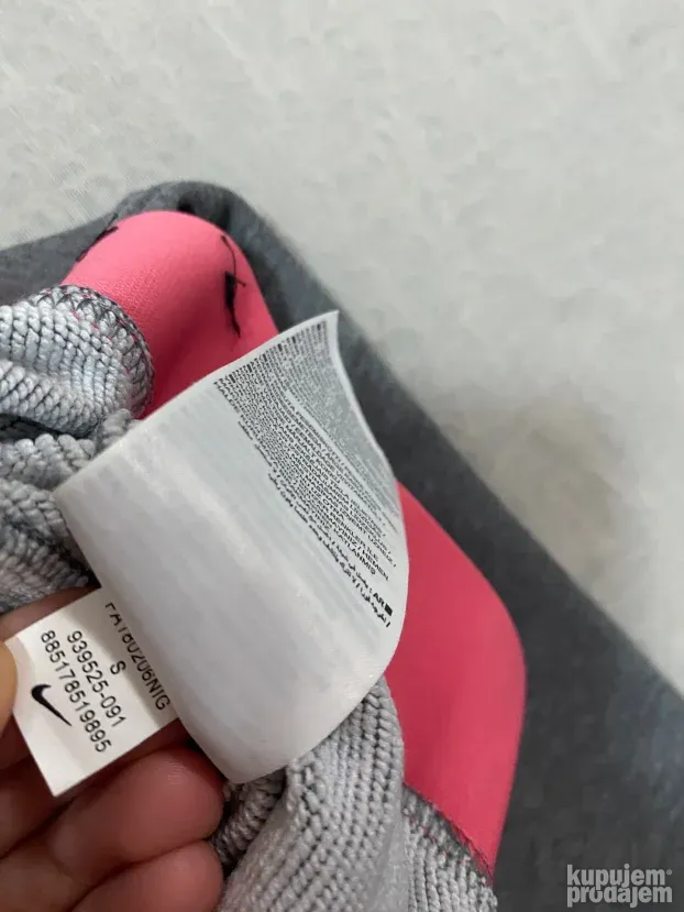 Nike original trenerka za devojcice siva