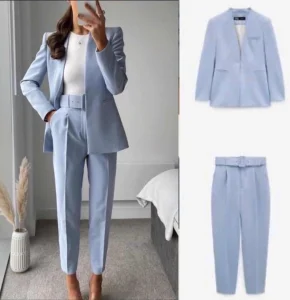 Svetlo plavo odelo Zara velicina S NOVO