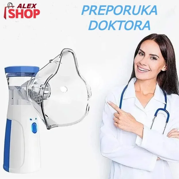 Mini inhalator za decu i odrasle prenosivi nebulizator