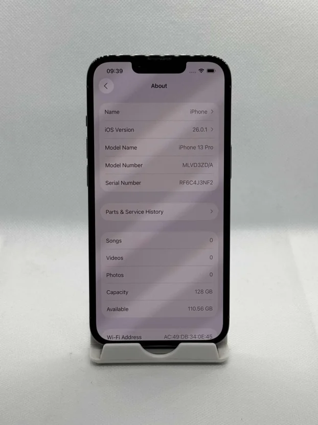 Iphone 13 Pro Blue 128Gb 91%Bh PERFEKTAN FABRIKA