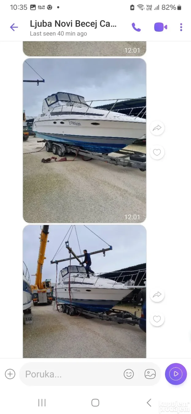 Prodajem brod Bayliner 3055