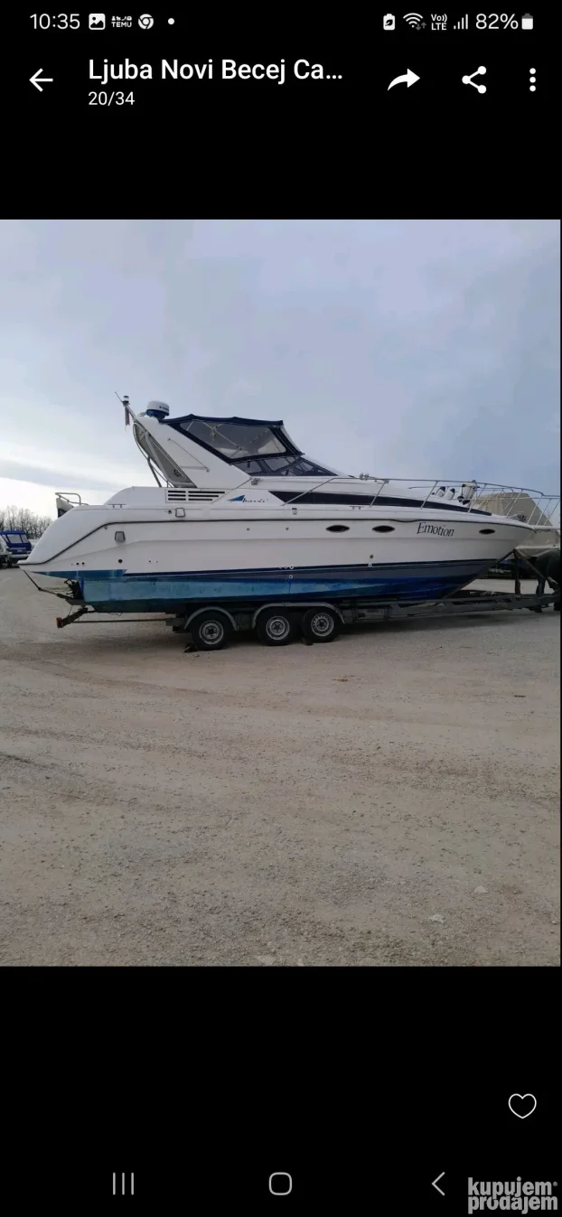 Prodajem brod Bayliner 3055