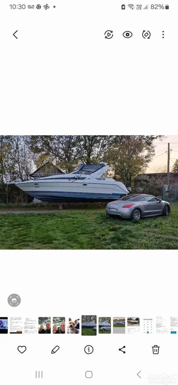 Prodajem brod Bayliner 3055