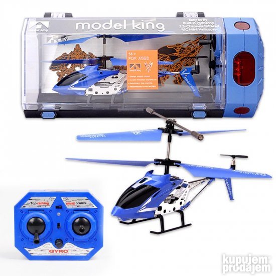 Helikopter RC helikopter Metalni Plavi
