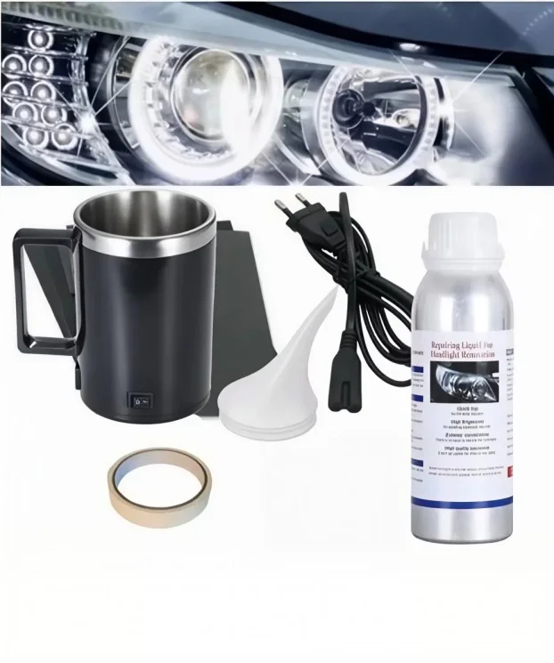 Set za polimerizaciju farova poliranje + gratis tečnost