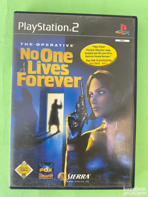 The Operative No One Lives Forever PS2 igrica KupujemProdajem