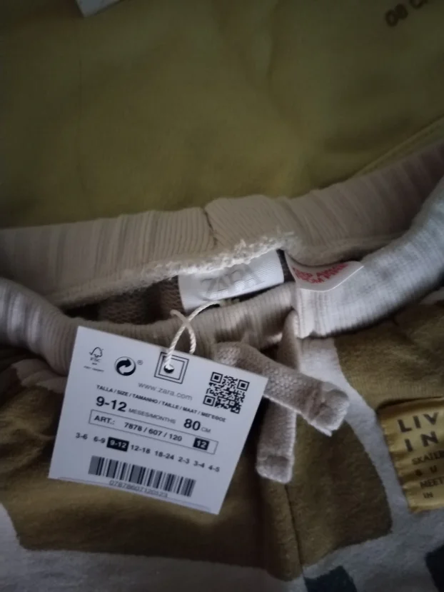 Zara trenerka vel. 80 od 9-12 meseci NOVO