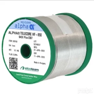 Kalaj Tinol bez olova Alpha HF-850 1mm 0.5kg SACX Plus 0307