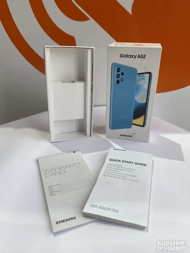 Samsung Galaxy A52 kutija Blue