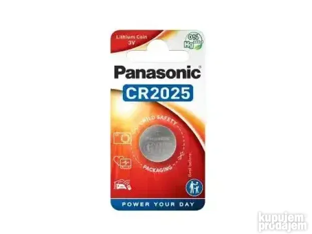PANASONIC Baterija CR2025 5025232060672