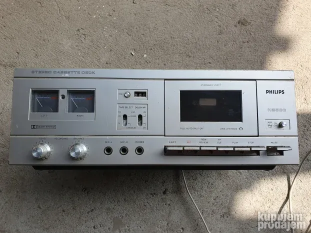 Philips N2533 Stereo Cassette Deck / kasetni dek