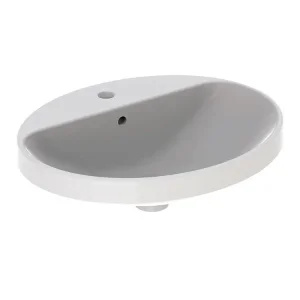 Lavabo ugradni u ravnu ploču ovalni 550x450 ima preliv
