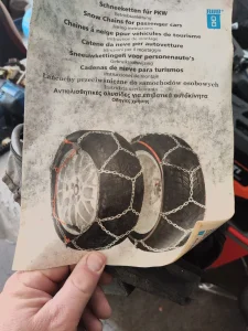 lanci za auto za sneg