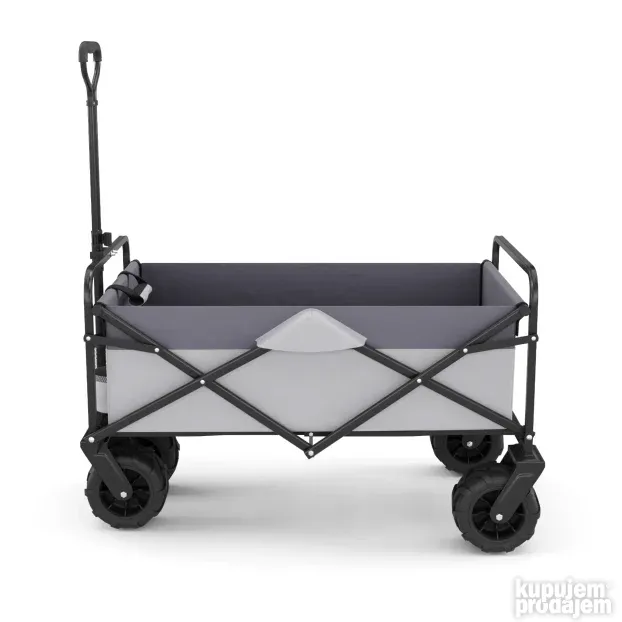 Sklopiva ručna kolica BENNY - siva