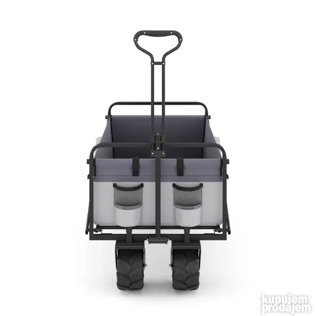 Sklopiva ručna kolica BENNY - siva