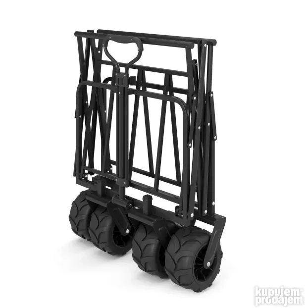 Sklopiva ručna kolica BENNY - siva