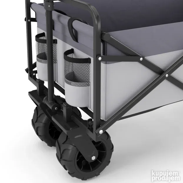 Sklopiva ručna kolica BENNY - siva