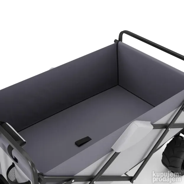 Sklopiva ručna kolica BENNY - siva