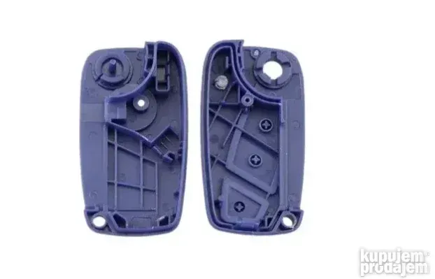 Kućište oklop ključa sa 3 tastera za Fiat plavo