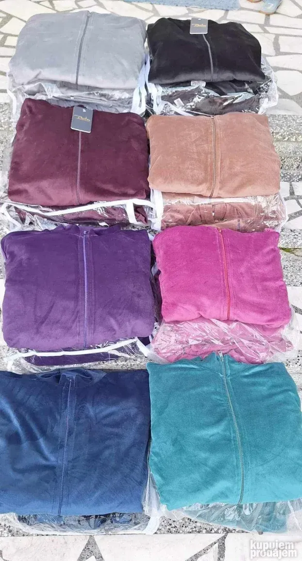 Plisane trenerke do 3xl