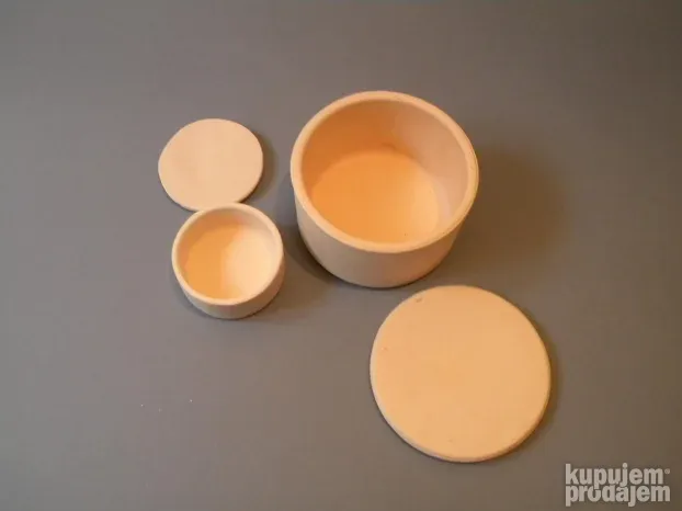 Keramička kutija za decoupage - manja