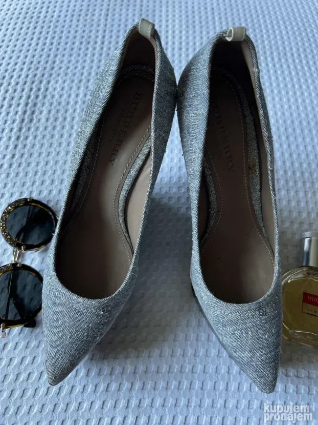 BURBERRY ORIGINAL sive platforme cipele 40 ( 39 )