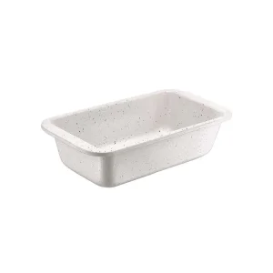 Pleh za pečenje 26X15X6 cm beli