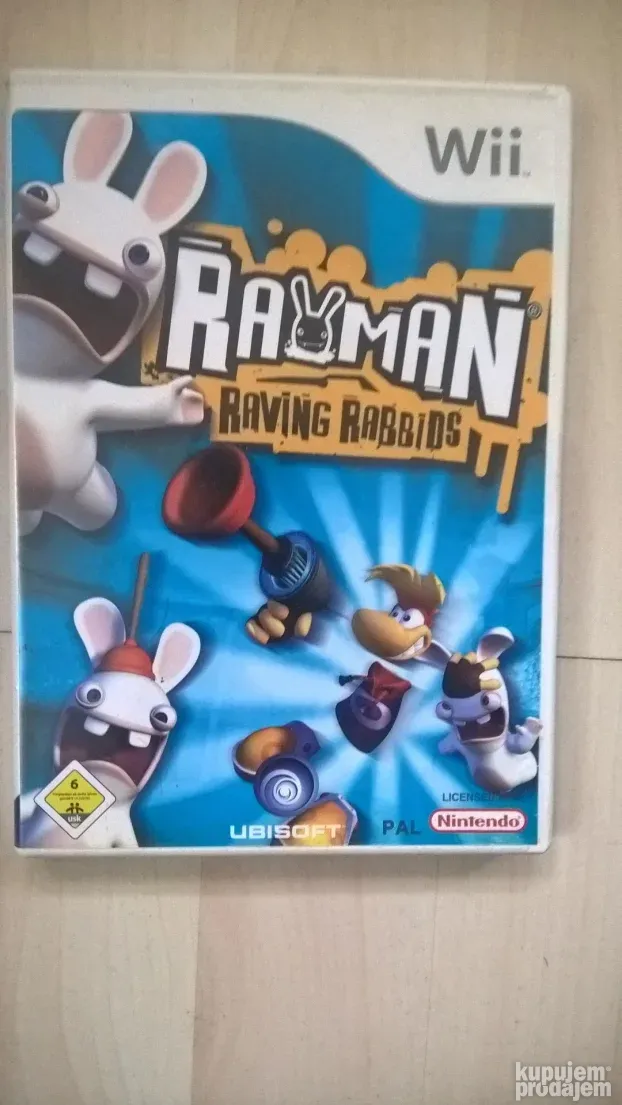 Rayman Raving Rabbids Wii