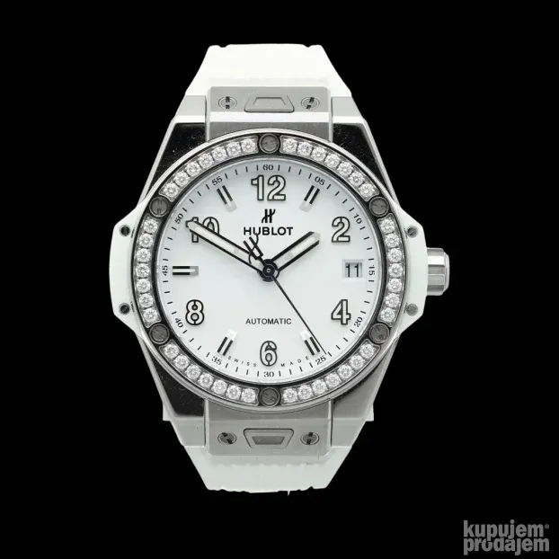 Hublot Big Bang One Click Steel White Diamonds
