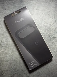 Google Pixel 9/9 Pro Black Silicone Case NOVO Original