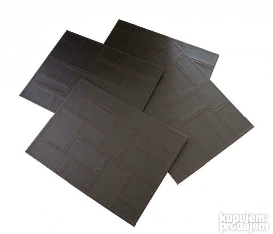 Podmetači Za Ručavanje Set 4 kom Patchwork Dizajn Eko Koza