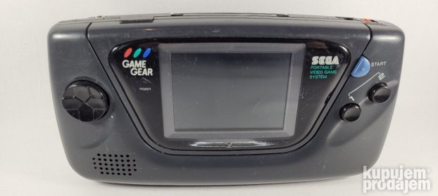 Sega Game Gear Konzola + Sonic Hedgehog igrica