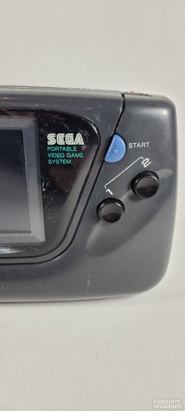 Sega Game Gear Konzola + Sonic Hedgehog igrica