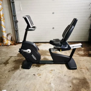 Technogym Excite black recline bike